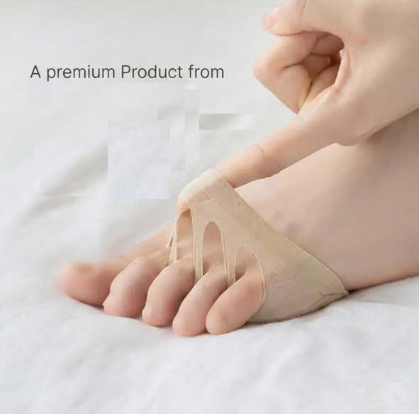 Non-Slip and Pain-Proof Sock Forefoot Pads – 2 Pair 4 pcs